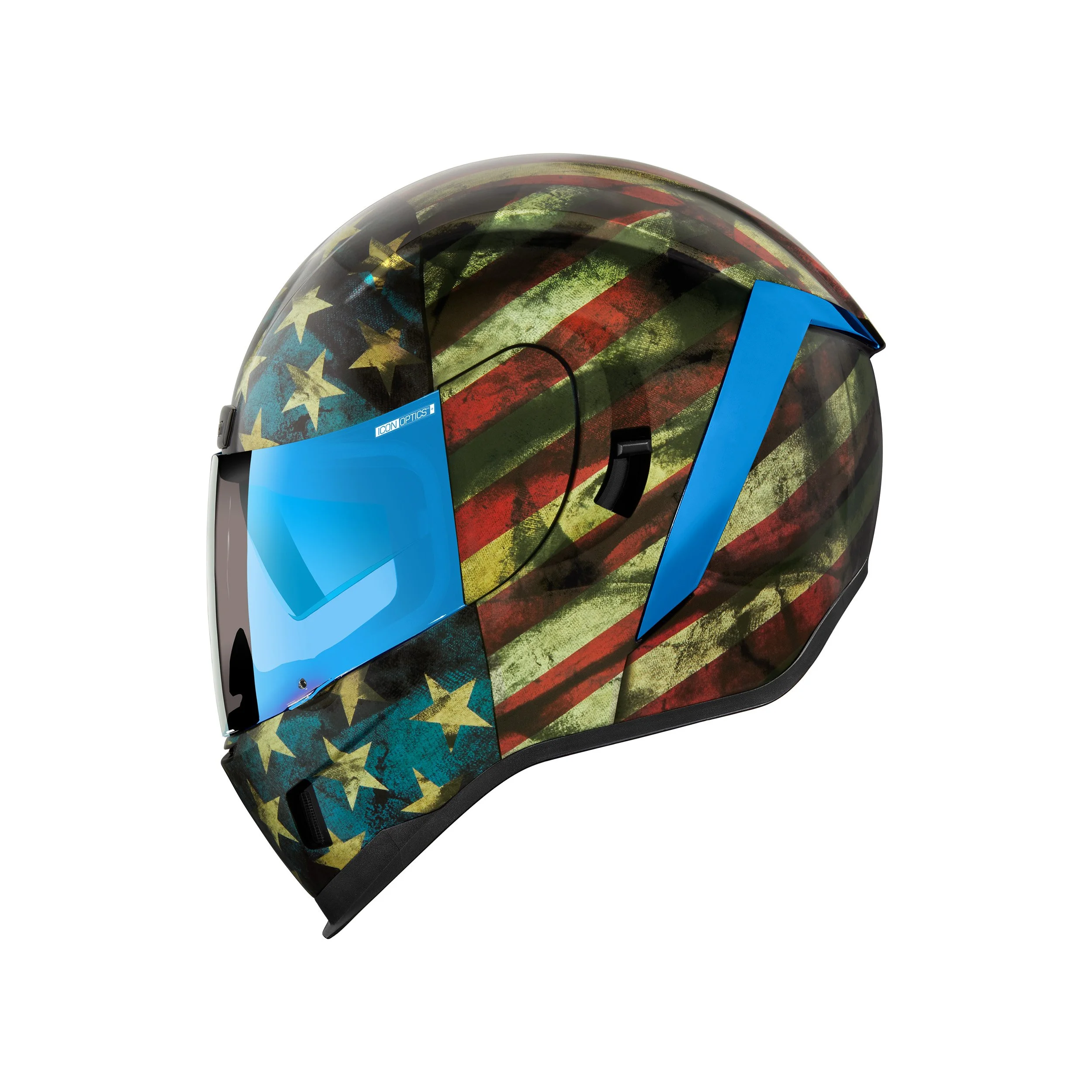 シ*ン様 ICON AIRFORM Old Gloryフルフェイスヘルメット 星 Airform Old Glory — Ride Icon